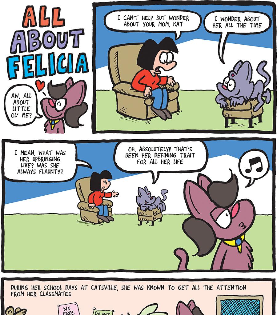 The Fuzzy Princess - Episode 381, Page 1: 2019-02-22-All About Felicia